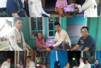 Para pengurus Yayasan Sayangi Sesama didampingi Kepala Desa Danau Ganting saat menyerahkan bantuan kepada sejumlah Lansia.
Foto: Alifansyah/1tulah.com