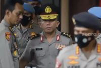 Ferdy Sambo setelah divonis PTDH dalam sidang kode etik Polri.foto.suara.com