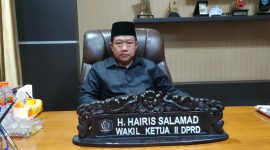 Wakil Ketua DPRD Kabupaten Kotawaringin Timur H. Hairis Salamad. Foto. Fitri/1tulah.com 