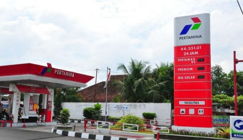 Ilustrasi SPBU Pertamina (suara.com)