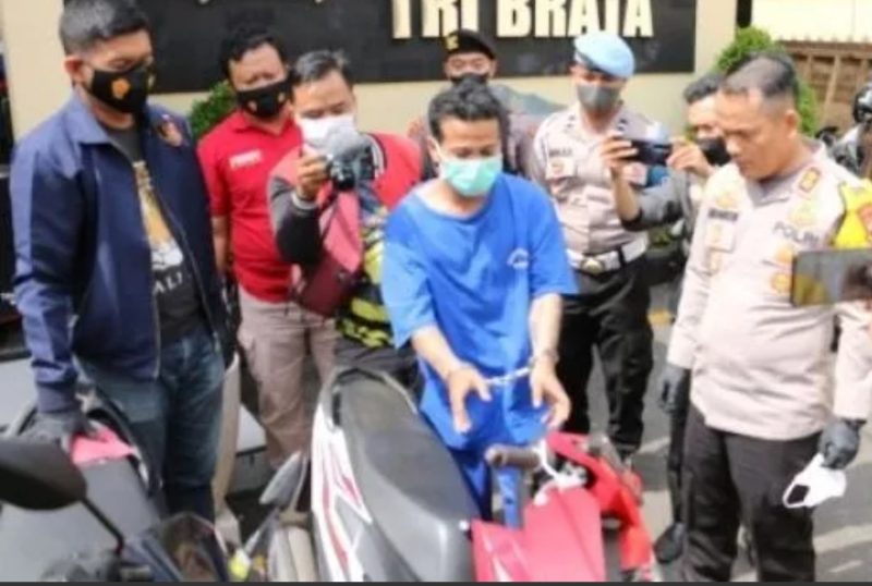 Mahasiswa di Depok terlibat Curanmor (foto : suara.com)