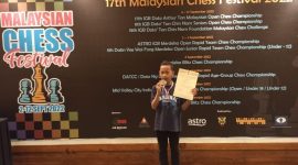 Rafa Firjatullah pecatur cilik asal Murung Raya menorehkan prestasi di tingkat internasional. (dadang/1tulah.com)