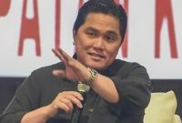 Menteri BUMN Erick Tohir.foto.@instagram
