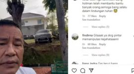 Ungahan terbaru Hotman Paris (foto : tangkapan layar Instragram)