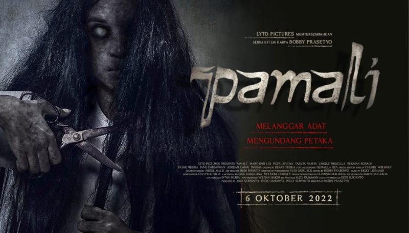 Poster film Pamali yang tayang pada hari ini diseluruhh bioskop Indonesia. (Foto: LYTO Pictures)