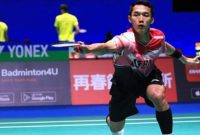 Pebulu tangkis tunggal putra Indonesia Jonatan Christie. ANTARA/HO-PBSI/pri.