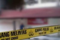 Ilustrasi garis polisi. Pelajar SMP (Suara.com)