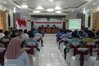 Pemkab Barsel melaksanakan rapat koordinasi (Rakor) bersama Camat se-Kabupaten Barsel guna menyamakan pendapat dan persepsi dalam pelaksanaan Pilkades 2022. 
Foto. Alifansyah/1tulah.com
