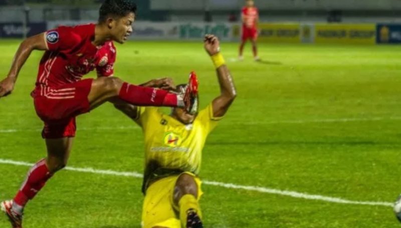 Ilustrasi Liga 1 Indonesia. Nasib Liga 1 Indonesia masih belum jelas. [ANTARA FOTO/Bayu Pratama S/foc]
