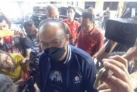 Dirut PT Liga Indonesia Baru (LIB) sekaligus tersangka Tragedi Kanjuruhan Akhmad Hadian Lukita.. Sumber foto : suara.com
