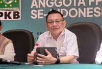 H.Benny, juru bicara Fraksi PKB meminta Pemkab Barito Utara memaksimalkan pungutan pajak, Senin (11/07/2023). Foto. Delia Anisya Fitri/1tulah.com 