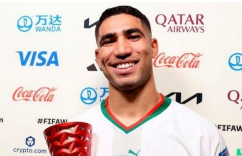 Profil singkat dan perjalanan karier bek kanan andalan lini pertahanan Timnas Maroko, Achraf Hakimi. [Twitter.com/AchrafHakimi]