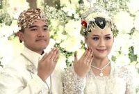 Kaesang Pangarep dan Erina Gudono sah menjadi suami istri. Sumber foto : suara.com