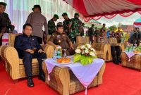 Ketua DPRD Kalteng, Wiyatno (kiri) saat menghadiri peresmian Kodim 1019/Katingan di Kabupaten Katingan, Selasa (6/12/2022). Foto: Humas DPRD Kalteng

