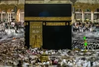 Ilustrasi: Umat Islam melakukan Tawaf keliling Kakbah sebagai bagian dari pelaksanaan ibadah Umroh di Masjidil Haram, Makkah Al Mukarramah, Arab Saudi. Sumber foto : suara.com
