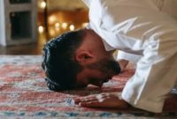 rIlustrasi sholat - keajaiban sholat hajat sebelum tidur (Pexels)
