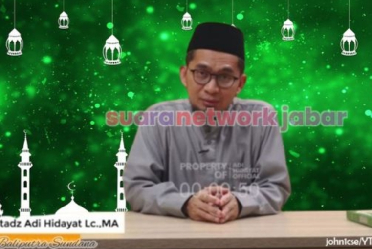 Ceramah Ustaz Adi Hidayat. Dalam satu kajian ceramah terbaru Ustadz Adi Hidayat, (suara.com)