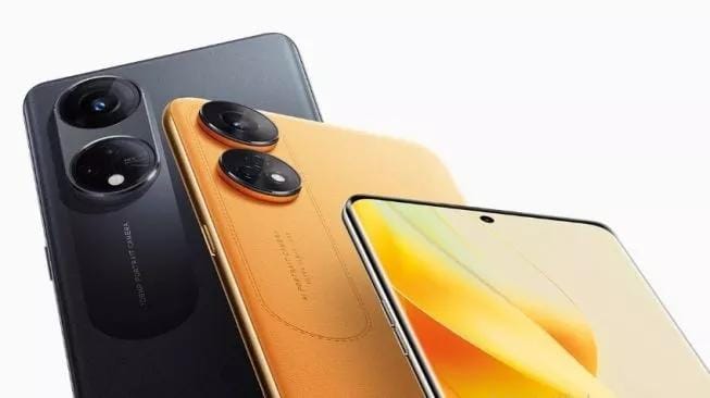Hp Oppo Reno8 T Series. Sumber foto : suara.com