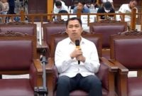 Majelis hakim minta mantan Wakaden B Biro Paminal Arif Rahman Arifin jujur. Sumber foto : suara.com 