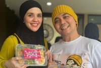 Foto Indra Bekti dan Aldila Jelita. Sumber foto : suara.com