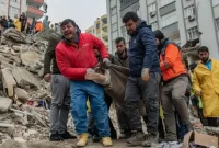 Update korban jiwa dalam gempa Turki-Suriah. (Foto: AFP)