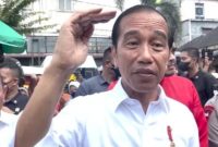 Presiden Joko Widodo atau Jokowi usai meninjau harga kebutuhan pokok di Pasar Bakti, Kota Medan, Kamis (9/2/2023). (YouTube Sekretariat Presiden