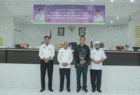 Rapat Gugus Tugas Kabupaten Layak Anak (KLA) Kabupaten Asahan Tahun 2023 di Aula Melati Kantor Bupati Asahan, Rabu (22/02/2023). Foto:NST/1tulah.com


