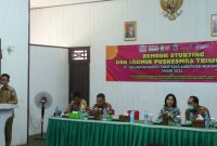 Pemkab Murung Raya saat menggelar rembuk stunting dan Lokmin di Kecamatan Batura yang dibuka Wabup Mura Rejikinoor, Senin (6/03/2023) (foto : Suroso/1tulah.com