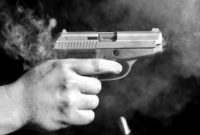 Ilustrasi pistol/senjata api/senpi. (Shutterstock)
