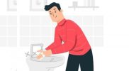 Ilustrasi Cuci tangan sehabis dari toilet mencegah penyebaran bakteri. Sumber foto : pmjnews.com