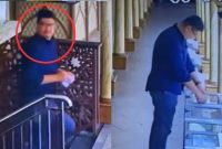 Diduga pelaku penipuan ganti QRIS di Masjid di Jaksel Viral. Sumber foto : Instagram @fakta.jakarta