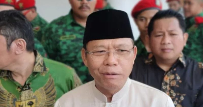 Plt Ketua Umum PPP Muhammad Mardiono. [Suarajogja.id/Hiskia Andika Weadcaksana].