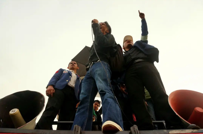 Jefri Nichol turut ikut aksi demo menolak UU Cipta Kerja. (Foto: instagram @auliaraflii)