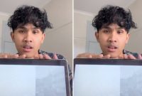 TikToker Bima yang viral lantaran kritiknya kepada Pemerintah Daerah Lampung.