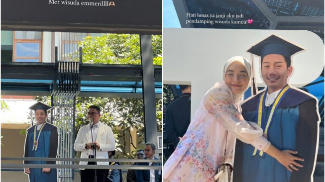 Nabila Ishma hadiri wisuda eril (Instagram/@nabilaishma)