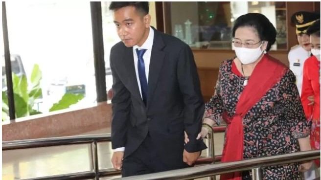 Megawati Titip Pesan ke Gibran: Berpolitik Harus Waspada dari Berbagai Manuver Politik. (Twitter @gibran_tweet)