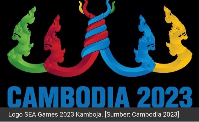 Logo SEA Games 2023 Kamboja. [Sumber: Cambodia 2023]