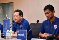 Yutthana Yimkarun Manager Timnas U 22 Thailand Mengundurkan Diri. Sumber foto : suara.com