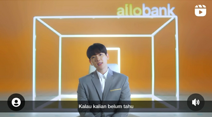 Baekhyun EXO brand ambassador baru Allo Bank. (Foto: Instagram @allobank)