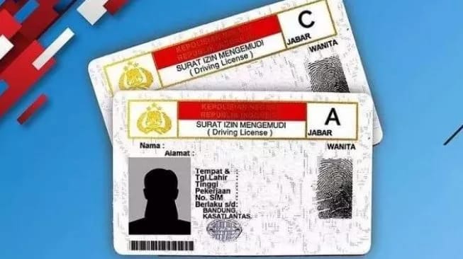 Ilustrasi Surat Izin Mengemudi. Sumber foto : suara.com