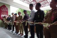 Peresmian Rumah Jabatan Bupati Kapuas oleh Bupati Ben Brahim S Bahat, dengan didampingi Wabup HM Nafiah Ibnor. Foto:Istimewa