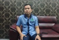 Rona Cipta, Direktur PDAM Tirta Barito Kabupaten Barsel saat dijumpai wartawan di kantornya, Rabu (24/5/2023). 
Foto. Alifansyah/1tulah.com
