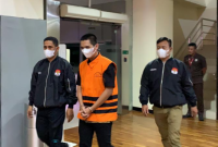 Tersangka suap perkara di Mahkamah Agung Dadan Tri Yudianto. Sumber foto : suara.com