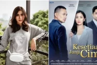 Sinetron Kesetian Janji Cinta diduga tamat karna kasus perselingkuhan Syahnaz dan Rendy. (foto: Instagram)