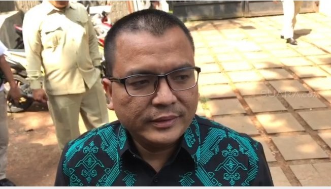 Denny Indrayana. (Suara.com/Ria Rizki)