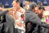 Maxime Bouttier dan Luna Maya. (Foto: tangkap laya TikTok)