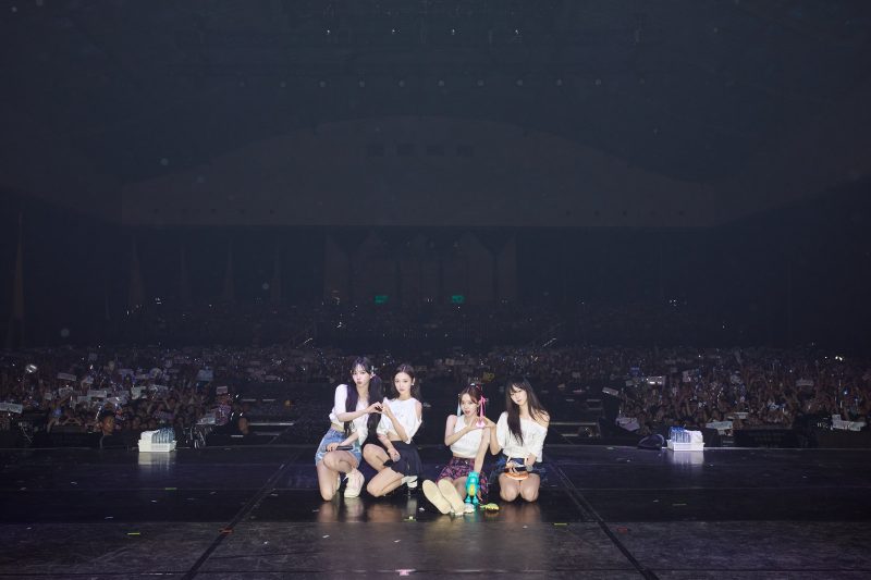 aespa sukse gelar konser di Indonesia. (Foto: Twitter @aespa_official)