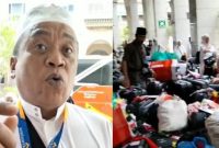 Jamaah haji asal Indonesia kloter 14 diduga ditelantarkan hingga diusir dari hotel, pihak petugas berikan klarifikasi. (Foto: tangkapan layar video)