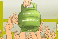 Foto ilustrasi : elpiji 3 kg di julaa mahal melebihi HET.foto.dok/1tulah.com
