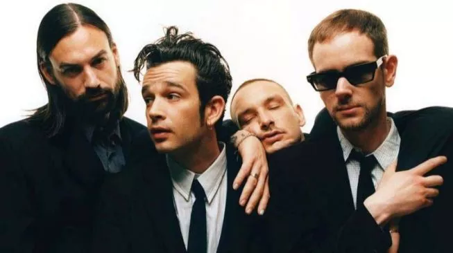 Personel Band The 1975. Sumber foto : suara.com